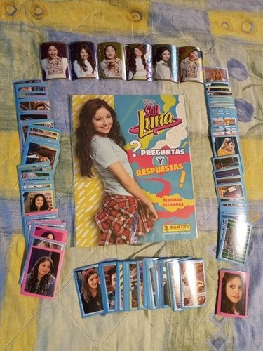 Álbum Soy Luna Preguntas Y Respuestas Más Set De Estampas  (Usado)