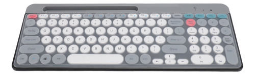 Set De Teclado Y Ratón Dual Mode Wireless Vintage Round