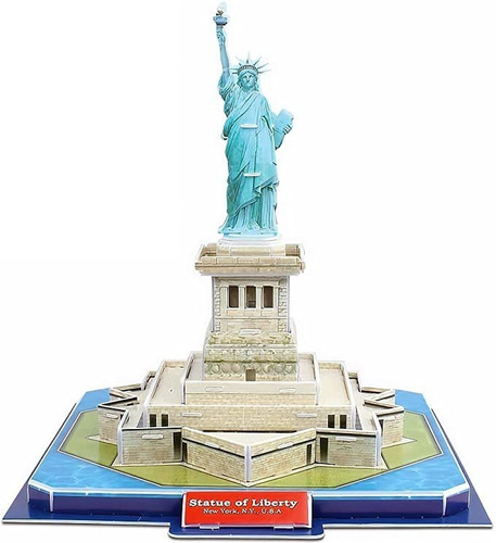 Estatua De La Libertad 3d Puzzle, 39 piezas