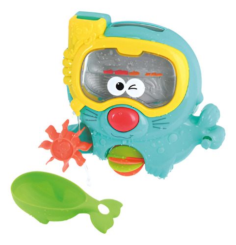Juguete De Baño Foca Interactiva Play Go Color Multicolor