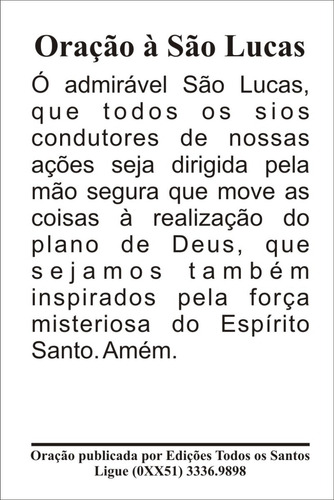 Milheiro São Lucas - Oração Promessa 1000 Un
