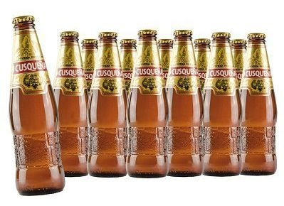 Cerveja Peruana Cusquena Golden Lager 330ml (12 Unidades )