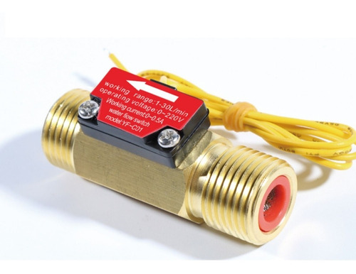 Switch Detector D Flujo Agua 1/2 Cobre Calentador Automatico