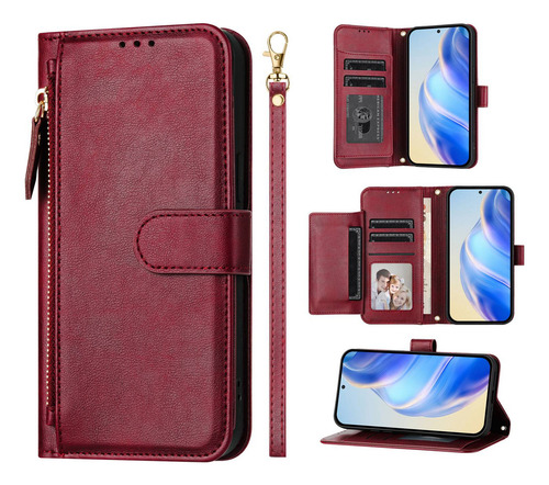 Funda De Piel Tipo Cartera Con Ranura A Para Motorola Edge 50 Ultra Fusion 50 Neo