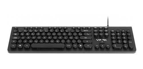 Imagem 4 de 8 de Teclado Usb Dynamic Circle Teclas Redondas Preto Dc100p