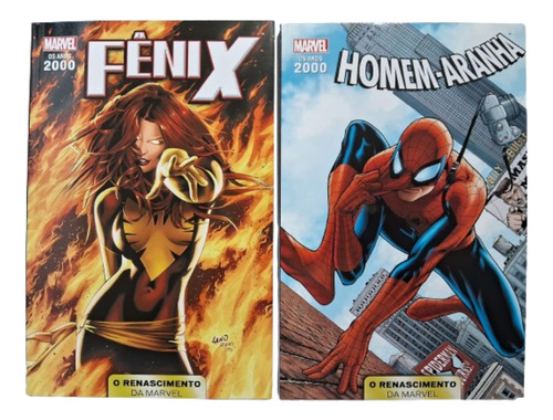 Hqs O Renascimento Da Marvel Os Anos 2000 - Coleção Completa - 10 Volumes (Usado)