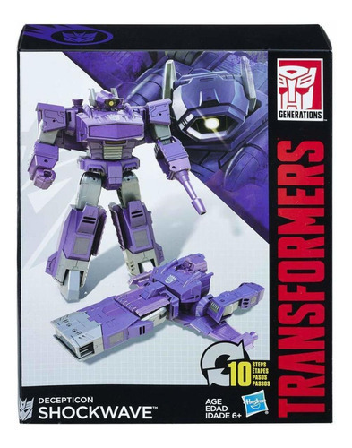 Figura Shockwave Hasbro B0785 de la serie Transformers Generation
