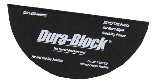 Dura-block Af4411 Negro Bloque De Lijado Dura-disk