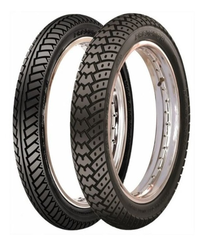 Par Pneu Predator 90/90-18 + 275-18 Maggion Sem Camara