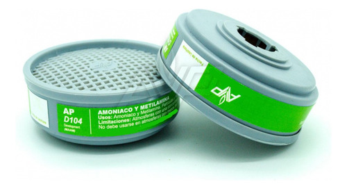 Filtro D104 Amoniaco Y Metilamina Compatible Con 3m (par)