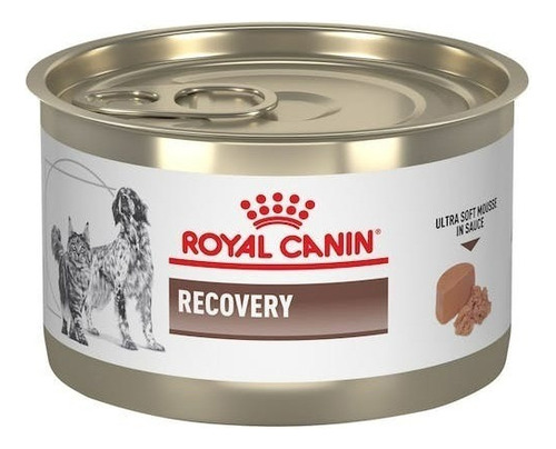 12 Latas Alimento Royal Canin Recovery Perros Y Gatos 145g