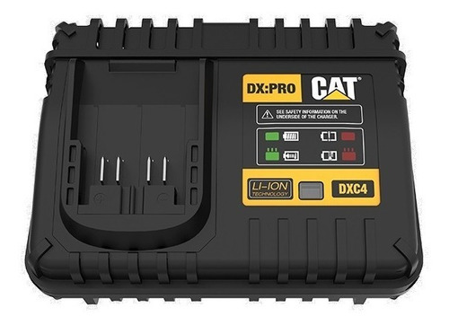 Cargador De Baterías 18v Caterpillar Dxc4