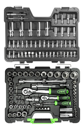 Kit De Herramientas De 113 Piezas Jbm54047 Dados De 12 Caras