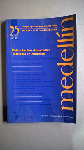 Revista Medellín 95 Exhortación Apost Ecclesia In America