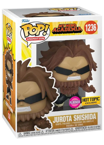 Funko Pop Mha Jurota Shishida Flocked Hot Topic Exclusive