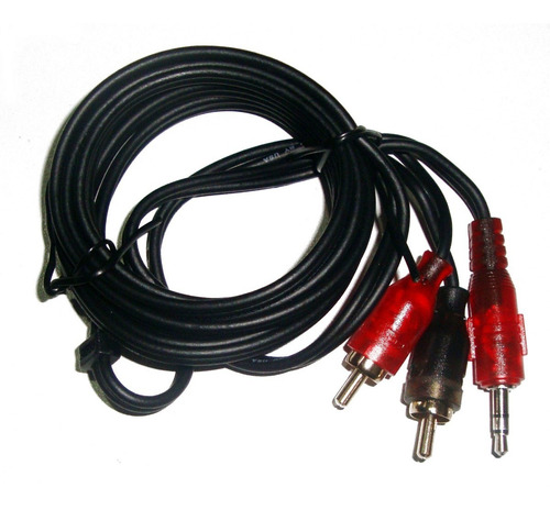 Cable De Audio Kracs  Rca Plug 3.5 Mm Auxiliar 1.8 M