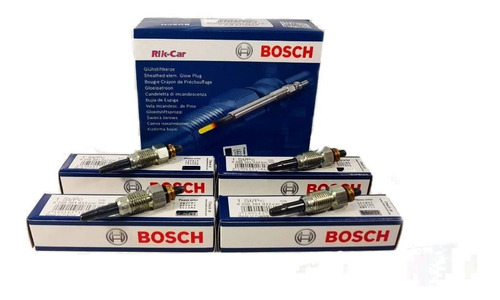 Kit X4 Bujias Bosch Calentadoras Vw Gol - Saveiro 1.9 Diesel