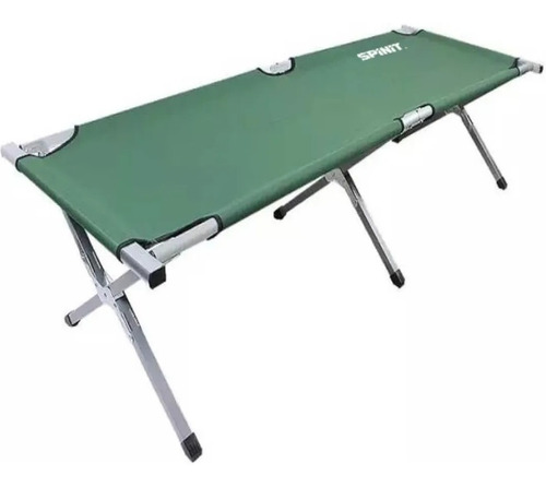 Catre Aluminio Plegable Spinit Camping 150 Kg + Funda