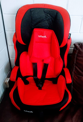 Autoasiento Para Carro Infantil Sport Shell Rojo