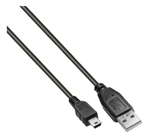 Cable Usb - Mini Usb V3 1.8m Carga Transfiere Color Negro