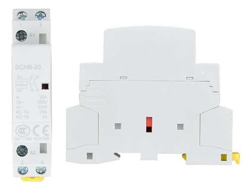 2p 20a 2no 24v 220v/230v 50/60hz Contactor Ac Doméstico Din