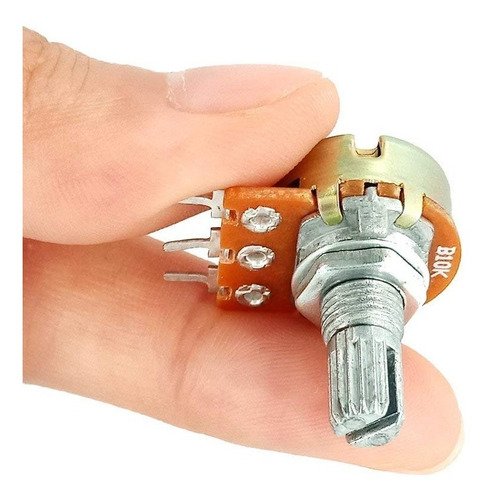 Potenciometro Lineal 15mm 3pin Wh148 B100k