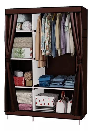 Closet Organizador Ropa Rack Ropero Repisas Armario Portatil