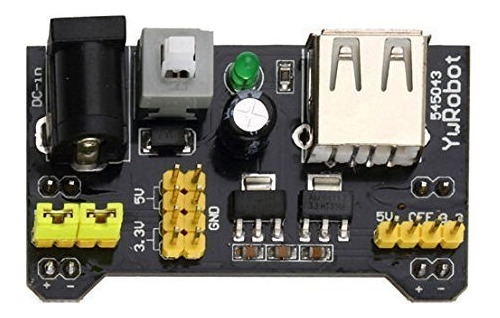 Módulo De Fuente De Alimentación Corpco Mb102 Breadboard 3,3