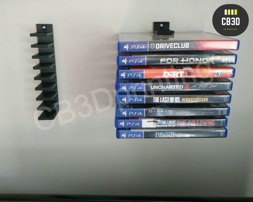 Suporte De Parede Para Jogos Ps4, Ps3 E Blu-ray