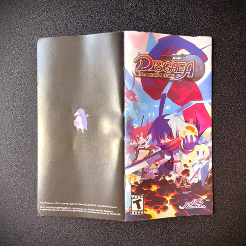 Disgaea Afternoon Of Darkness - Psp - Usado (Usado)