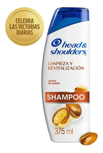 4 Pza Shampoo Head & Shoulders Limpieza Y Revitalización Ace