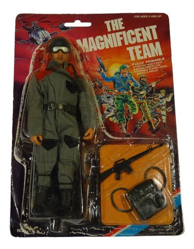 Magnificent Team Figura Fully Posable Tong Ind Co (fig. 1)