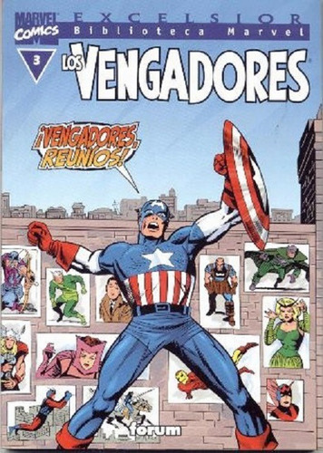 Los Vengadores Tomo 3 Biblioteca Marvel Forum (español)