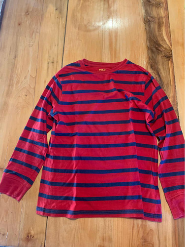 Remera Manga Larga Niños Polo Ralph Lauren