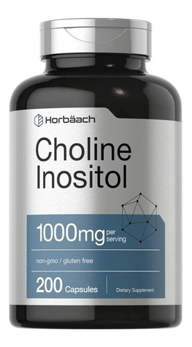 Colina Inositol - 1000mg - 200u