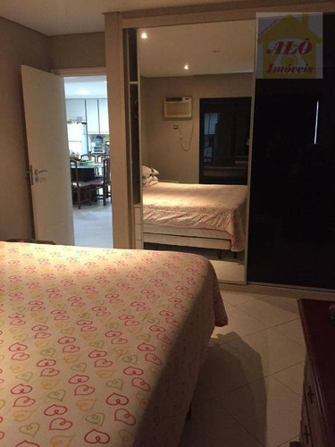 Apartamento À Venda, 160 M² Por R$ 630.000,00 - Canto Do Forte - Praia Grande/sp - Ap3798