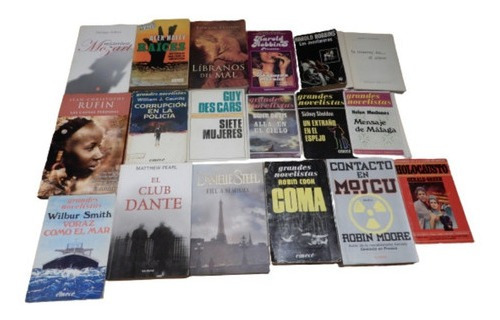 Lote De 18 Libros Best Sellers. Robbins, Sheldon, Green&-.