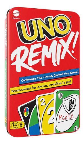 Juego De Cartas Uno Remix