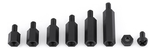 250pcs Nylon M2 Hex Column Surtido Kit Macho Separador