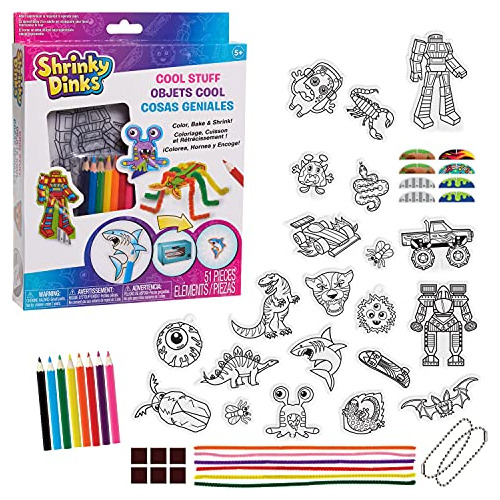 Conjunto De Actividades Shrinky Dinks Cool Stuff Para Niños