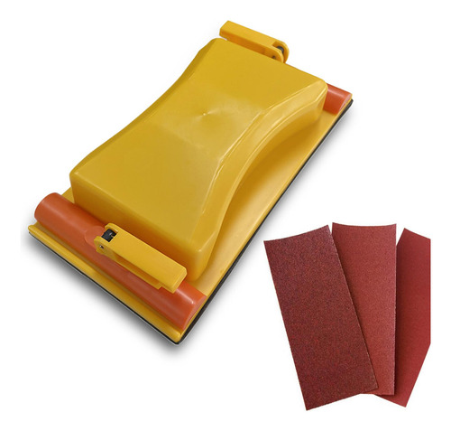 Soporte De Papel De Lija De Plástico Abs, Lijadora Manual