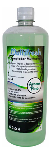 Multifresh Limpiador Multiusos 10 Pzs Con Aroma 1 Lt