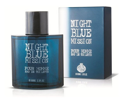 Cocentra - Edt - Real Time - Night Blue Mission - 100 Ml D**