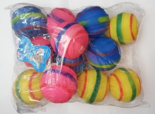 Imagen 5 de 5 de Juguete Pelota De Goma Con Pito Para Mascota