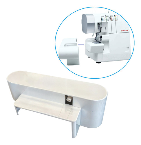 Mesa Plana Braço Móvel P/ Máquina Singer Ultralock 14sh