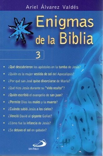 Enigmas De La Biblia 3 Ariel Alvarez Valdes 