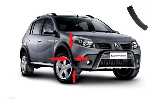 Sandero Stepway 2009 2010 Fender Paragolpe Delantero Derecho