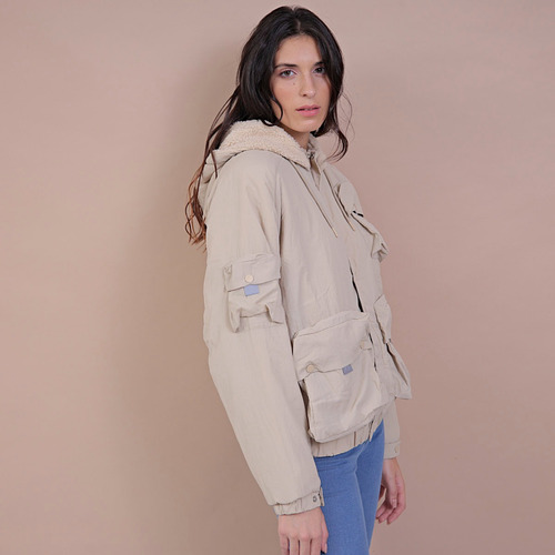 Campera Upminorista Mujer Abrigo Con Capucha