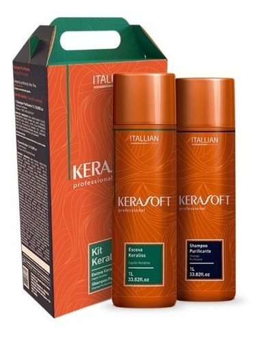 Kit Escova Progressiva Keraliss Kerasoft Itallian