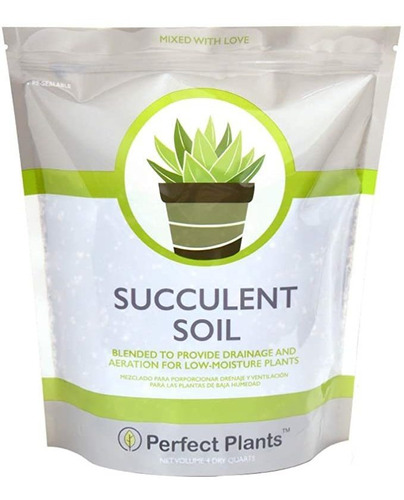 Perfect Plants - Mezcla De Tierra Para Suculentas Y